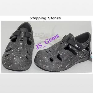 New Boys Shark Fisherman Sandals Kid Grey & White Toddler Size 11